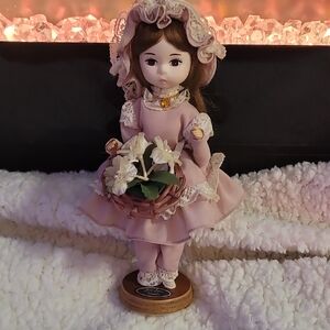 Vintage Bradley Miss Topaz Doll November 10"  Brown Eyed Brunette